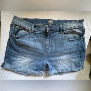 Soho Denim Jean Shorts-Denim Blue-Size 8